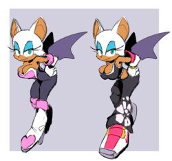 cleavage dreaminerryday mobian_(species) rouge_the_bat sega sonic_(series) sonic_the_hedgehog_(series) tagme