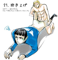 james_t._kirk spock star_trek tagme yaoi