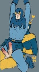 2boys blue_beetle booster_gold dc gay justice_league_international male male_only pubes pubic_hair ted_kord yaoi