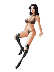 boots mass_effect miranda_lawson nonude raulovsky tagme underwear