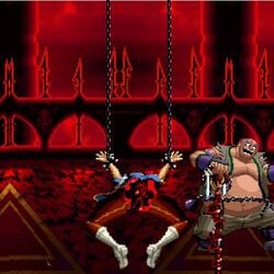 animated ass behemoth capcom chain chained chains chun-li crossover death decapitated decapitation defeated earthquake_(samurai_shodown) fatality female_death gore guro head_grab ripped_clothes ripped_clothing ripped_pantyhose ripped_stockings sadism sadistic samurai_shodown snk straight_hair street_fighter violence violent