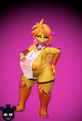toy chica (fnaf) from five nights at freddy's