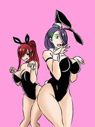 bunny_girl bunnysuit dainsleif_jaibas erza_scarlet fairy_tail team_jaibas