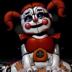 3d baby_(fnafsl) canon_appearance circus_baby circus_baby_(fnaf) circus_baby_(original) female female_on_male female_on_top five_nights_at_freddy's five_nights_at_freddy's:_sister_location fnaf full_color male_pov point_of_view pov riding riding_penis robot robot_girl sister_location vaginal_penetration