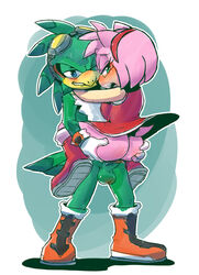 amy rose from sonic (series)