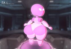 artificial_intelligence background big_butt halo_(game) halo_(series) halo_infinite looking_back mr_valentine00 pink_skin text thick_thighs variant video_games xbox xbox_game_studios