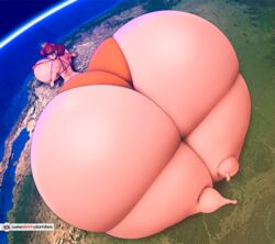 1girls 2021 ass big_ass big_breasts big_butt bikini blue_eyes breasts brown_hair bubble_ass bubble_butt clothing colossal_ass dat_ass digital_media_(artwork) earth enormous_ass female female_only full_of_gas giant_ass giantess gigantic_ass hair hi_res huge_ass huge_breasts huge_hips huge_thighs hyper hyper_ass hyper_hips hyper_thighs mario_(series) massive_ass nintendo orange_bikini orange_clothing orange_panties orange_swimsuit orange_underwear panties princess_daisy sideass smelly_ass solo someshittysketches thick_ass thick_thighs underwear video_games watermark wide_hips