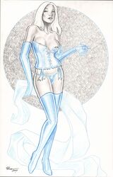 emma_frost joe_pekar marvel straight_hair white_queen x-men