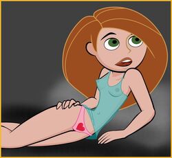 disney female female_only human hundredeyes kim_possible kimberly_ann_possible nipples solo straight_hair tagme