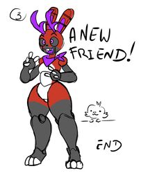 2boys animatronic anthro chris_bunny christomwow femboy five_nights_at_freddy's male male_only