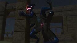 2021 3d animated anthro anthro_penetrated armor athletic_female ball_slap balls balls_deep bent_over bioluminescence blender_(software) blue_body blue_scales bouncing_balls bouncing_breasts breasts digital_media_(artwork) dragon duo ender_dragon erection female female_on_human female_penetrated genitals glowing glowing_genitalia glowing_mouth glowing_pussy headgear helmet horn human human_on_anthro human_penetrating human_penetrating_anthro interspecies knight larger_anthro larger_female larger_penetrated loop male male/female male_on_anthro male_penetrating male_penetrating_female mammal minecraft moan moaning_in_pleasure monster_girl mp4 muscular muscular_male nipples nude outside penetration penile penile_penetration penis penis_in_pussy pink_eyes pink_tongue pussy reptile scales scalie scalie_female sex short_playtime size_difference slap smaller_human smaller_male sound sound_warning star tagme teeth threedeedude tongue tongue_out vaginal vaginal_penetration video warrior widescreen wingless_dragon