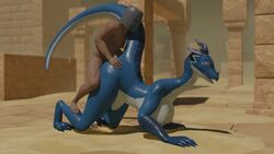 1boy 1girls 3d animated anthro anthro_penetrated athletic_female bent_over blender_(software) blue_body blue_scales bouncing_breasts breasts digital_media_(artwork) dragon duo female female_on_human female_penetrated horn human human_on_anthro human_penetrating human_penetrating_anthro interspecies knight larger_anthro larger_female larger_penetrated lizardfolk loop male male/female male_human/female_anthro male_on_anthro male_penetrating male_penetrating_female mammal monster mp4 muscular muscular_male naked_helmet nipples no_sound outside penetration purple_eyes reptile sand scales scalie sex short_playtime size_difference smaller_human smaller_male source_request tail_motion tailwag teeth threedeedude video warrior widescreen wingless_dragon