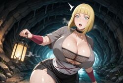 ai_generated alternate_breast_size aqua_eyes bangs big_ass big_breasts big_butt blonde_female blonde_hair blue_eyes blush bob_cut boruto:_naruto_next_generations cave choker cleavage cleavage_overflow creamhorseai curvy curvy_female curvy_figure deep_cleavage erect_nipples exploring female fit fit_female grey_shirt high_resolution highres horny horny_female hourglass_figure huge_ass huge_breasts indoors kimono lake lantern light-skinned_female light_skin mature mature_female naruto naruto_(series) naruto_shippuden perfect_body posing samui seductive seductive_look shocked shocked_expression short_hair solo suprised suprised_expression suprised_look sweat sweating sweaty sweaty_body thick_thighs voluptuous voluptuous_female
