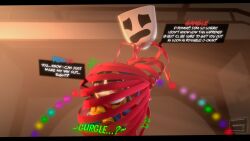 accidental_vore anxxyo dialogue female female_prey gangle_(the_amazing_digital_circus) glitch_productions goo_girl humor nonbinary pomni_(the_amazing_digital_circus) ribbon ribbons safe_vore same_size_vore tagme the_amazing_digital_circus vore vore_belly