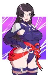 psylocke from marvel by nami dibuja