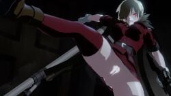 1girls 3d 3d_animation animated anus belt big_gun boots bouncing_breasts casual ceno0 ceno02 clothing dialogue female firearm gloves gun hellsing hellsing_abridged hellsing_ultimate human legwear no_panties nonsexual nonsexual_nudity opening_door pale_skin parody police_uniform ponytail pussy rifle seras_victoria short_video shorter_than_10_seconds sound sound_effect spiky_ponytail tagme vagina vampire vampire_girl video weapon