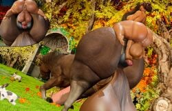 ambiguous_gender anus anus_focus ass_focus ass_tower autumn big big_ass big_butt big_butthole big_penis brown_hair brown_mane brown_skin butt_focus comic_panel dark_skin donut_anus face_down_ass_up feet feral feral_on_human horse horse_anus horse_tail horsecock huge_balls huge_butt huge_cock human human_on_feral humanoid_genitalia humanoid_penis hyper_anus hyper_ass hyper_balls hyper_penis imminent_sex kneeling larger_feral mmmano mounting naked neck night nonbinary nonbinary_(lore) nude outdoor_nudity outdoors overwatch overwatch_2 penis_on_ass rear_view rimjob short_hair side_view sideboob sloan_cameron smaller_human tattoo thick_ass thick_penis thick_thighs venture wide_ass
