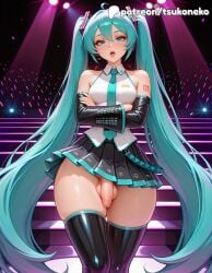 hatsune miku from patreon by tsukoneko