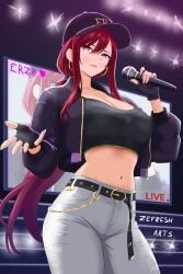 erza scarlet from fairy tail by zefresh arts
