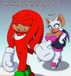 knuckles the echidna from sonic (series) by omegasunburst