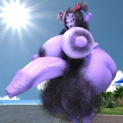 3d adri164 arachnid armpit_hair arthropod beach big_ass big_balls big_breasts big_nipples bodily_fluids body_hair breasts curvy_female curvy_figure excessive_pubic_hair excessive_pussy_hair expansion fangs female foreskin futa_only futanari hairy hairy_armpits hairy_balls hairy_breasts hairy_female hairy_nipples hairy_pussy happy_trail hi_res huge_ass huge_breasts hyper hyper_breasts muffet pubes pubic_hair purple_skin pussy short_hair slightly_chubby smile spider spider_humanoid sweat sweaty_breasts swimsuit thick_thighs undertale undertale_(series) unretracted_foreskin venus_body voluptuous voluptuous_female wide_hips