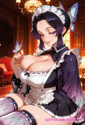 kochou shinobu from demon slayer by waifu art