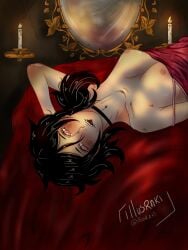ashley graves from the coffin of andy and leyley by illusraki