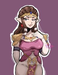 princess zelda from nintendo by nami dibuja