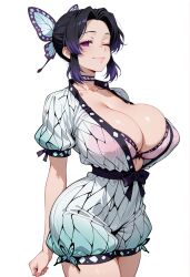 kochou shinobu from demon slayer by lewdwaifulaifu