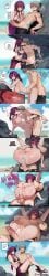 1boy 1girls 2d abs after_ejaculation after_sex after_vaginal against_wall ahe_gao ai_generated anal anger_vein anus arm_support artist_name ass assertive_female bare_shoulders barefoot beach bent_over big_breasts bikini bikini_top black_choker black_shorts blue_sky blush bra breasts caelus_(honkai:_star_rail) carrying cheek_pinching choker cleavage clenched_teeth closed_eyes clothed_male_nude_female clothes_pull cloud collarbone comic comic_strip completely_nude cowgirl_position creampie cross_section cum cum_in_ass cum_in_pussy cum_inside cum_on_penis cum_overflow cumdrip curvaceous curvy curvy_figure day deep_penetration doggy_style doggystyle ejaculation english_text erection eyewear_on_head feet female flip-flops folded french_kiss from_side fucked_silly full_nelson full_nelson_(legs_held) grey_hair hand_on_another's_head hand_on_another's_thigh handjob hanging_breasts heart honkai:_star_rail kafka_(honkai:_star_rail) kissing large_breasts large_penis leg_grab leg_lift leg_up legs legs_up lifting_person long_comic long_hair long_image looking_at_another male_swimwear moaning multiple_girls muscular muscular_male nail_polish navel nipples nude ocean open_mouth outdoors parted_lips patreon_logo patreon_username pectorals penis pince-nez pinching ponytail precum princess_carry projectile_cum puff_of_air purple_bikini purple_eyes purple_hair purple_nails pussy reverse_suspended_congress rock rolling_eyes round_eyewear sand sandals sarong sex sex_from_behind short_hair sidelocks skinny sky smile solo_focus sound_effects speech_bubble spread_legs standing standing_doggy_style standing_on_one_leg standing_sex stomach stomach_bulge straight sunglasses sweat swim_trunks swimsuit taken_from_behind teeth testicles text thigh_grab thighs tillian toenail_polish toenails toes tongue tongue_out topless_male torso_grab trailblazer_(honkai:_star_rail) trembling umbrella uncensored uterus vaginal_penetration veins veiny_penis water web_address x-ray yellow_eyes
