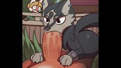 2019 2d 2d_(artwork) 2d_animation 2d_artwork 3boys animated anthro ass bedroom_eyes being_watched bestiality big_ass big_butt big_penis big_testicles bimbo black_eyes blush brown_fur bubble_butt canine claws cock_hungry cock_worship dat_ass deep_throat deepthroat digital_art digital_media digital_media_(artwork) duo ear_piercing earrings enjoying erection exhibitionism faceless_male fat_ass fellatio fellatio_from_feral femboy feminine_male feral feral_on_human fox fur furry gagging gagging_noise gay girly grey_fur half-closed_eyes hi_res high_resolution highres huge_ass huge_penis human human_on_feral interspecies large_ass link male male_on_feral male_only male_pov mammal miso_souperstar nintendo nude on_top oral original_character outdoors paws penis piercing pov saliva seductive seductive_eyes seductive_look short_playtime shorter_than_30_seconds solo_focus sound sound_edit testicles the_legend_of_zelda thick_thighs throat_noise tongue trap twilight_princess video wide_eyed wide_hips wolf wolf_link zoophilia