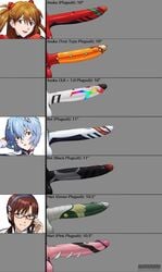 3futas asuka_langley_sohryu balls big_penis bodysuit clothing cock_sock erection futa_only futanari genitalwear glasses huge_cock human kushishekku light-skinned_futanari light_skin mari_illustrious_makinami measurements neon_genesis_evangelion penis penis_chart penis_in_bodysuit penis_measuring penis_size_chart plugsuit rebuild_of_evangelion rei_ayanami skin_tight smooth_balls smooth_penis testicles text uncensored