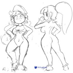 dixie kong from dixie kong animation (minus8) by minus8