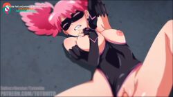 animated black_mask breasts costume feet foot_fetish foot_lick foot_licking licking_feet licking_foot mask my_hero_academia nipples pink_hair pop_step public_sex pussy pussy_stimulation sex soles sound street_sex superheroine superheroine_costume tagme toes totonito touching_pussy uncensored video vigilante:_my_hero_academia_illegals