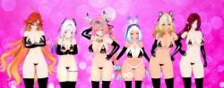 big_breasts bikini cat_ears catgirl chasca_(genshin_impact) citlali_(genshin_impact) cow_girl elf_ears elf_female genshin_impact green_eyes heavy_bottom horns horny huge_ass huge_breasts koikatsu long_hair mavuika_(genshin_impact) mualani_(genshin_impact) pink_eyes pink_hair pornhub pubic_hair tail tan_body tanned_female tsundere varesa_(genshin_impact) xilonen_(genshin_impact)