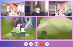 1boy 4girls ass_lick bbw blush body_odor degradation disgusted disgusted_expression disgusted_face doki_doki_literature_club dominant dominant_female domination eproctophilia face_fart face_farting fart fart_cloud fart_fetish farting farting_in_face farting_on_another farting_on_face fat fat_ass huge_ass huge_breasts huge_butt huge_thighs humiliation hyper_ass memphisdx metallicdx mocking monika_(doki_doki_literature_club) natsuki_(doki_doki_literature_club) public_humiliation rimjob rimming saliva sayori_(doki_doki_literature_club) shrinking size_difference slave stinky_anus stinky_ass sweaty sweaty_butt yuri yuri_(doki_doki_literature_club)