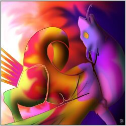 1:1 andromorph avian border buck_(cormac) cinos_ruddertail cormac_(artist) dragon european_mythology feral greek_mythology grey_border hi_res hippogriff intense_orgasm intersex intersex/male kaz_(thegrandpuppeteer) male mythological_avian mythological_creature mythological_scalie mythology orgasm orgasm_from_transformation psychedelic scalie solo