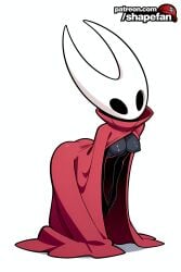 2d 2d_(artwork) 2d_artwork ai-created ai-generated ai_art ai_generated bending_forward bending_over black_eyes black_skin black_skinsuit bone_mask breasts cleavage cloak cloak_only clothed dark-skinned_female dark_skin dress exposed_breasts female full_body hanging_breasts hollow_eyes hollow_knight hollow_knight:_silksong hornet_(hollow_knight) legs mask masked masked_female nipples red_cloak red_clothing red_dress shapefan silksong simple simple_background simple_shading skinny skinny_girl skinsuit skull slender_body slim slim_waist video_game_character video_games white_mask