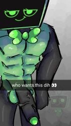 balls big_penis brainrot_text buff cheeseypussy dandy's_world dandys_world dick dickgirl dih futa_only huge_cock large_penis snapchat solo solo_futa vee's_big_hairy_dih vee_(dandy's_world) veins veiny veiny_penis veinypenisislowkawildtag