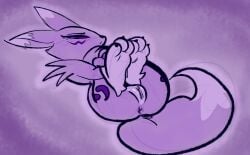 3_toes annoyed anthro anus ass baebot bandai_namco barefoot big_butt blue_eyes blush canid canine claws curled_up digimon digimon_(species) digital_media_(artwork) feet female fetal_pose fluffy fluffy_tail foot_fetish foot_focus fur hi_res leg_markings legs_up looking_away lying mammal markings monochrome nude on_back paws pointy_ears presenting presenting_hindquarters renamon simple_background soles solo tail toes tuft vulva