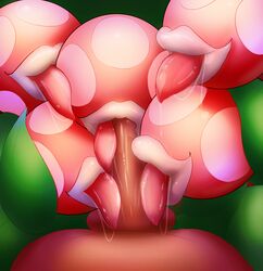 1boy 5girls anthro blowjob collaborative collaborative_fellatio collaborative_licking fellatio jwecchi_(artist) lips mario_(series) multiple_girls nintendo penis piranha_plant plant pov saliva sixsome tagme teamwork tongue tongue_out