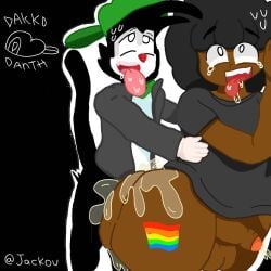 brown_ass chubby_femboy chubby_male dakkodanth femboy femboy_ass gay_sex jackov lgbt_pride_colors matthew_chad