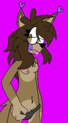 animation_meme_community anthro anthropomorphic dogedust eyes furry hair legs nose secretsini stomach tail