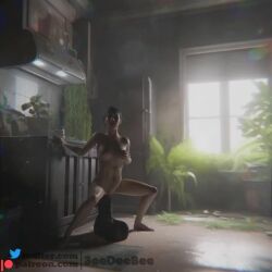 3d 3d_animation 3eedeebee animated ellie_(the_last_of_us) ellie_williams tagme the_last_of_us the_last_of_us_2 video