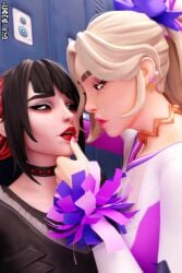 fortnite haylee_skye_(fortnite) morgan_myst_(fortnite) tagme undead_h34d
