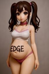 ai_generated anime edging figurine gooning plastic pregnant_female toy waifu