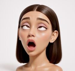 3d_model 3d_render ahe_gao ahegao_face ai_generated ecstasy milf orgasm_face pixar