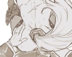 37saikey anal anthro ass butt_grab canid canine canis duo hand_on_butt hi_res hugo_vlad humanoid male male/male male_penetrated male_penetrating male_penetrating_male mammal mihoyo penetration pov_anal sex von_lycaon wolf zenless_zone_zero