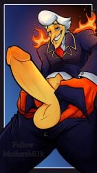 balls deltarune deltarune_chapter_3 lanino_(deltarune) male male_only penis solo_male tagme