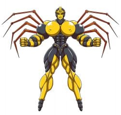 abs biceps big_biceps big_hands big_muscles blackarachnia breasts bulky_female curvy_hips eight_pack huge_breasts muscle_mommy muscular muscular_female muscular_legs muscular_thighs nipples spider_legs thick_thighs